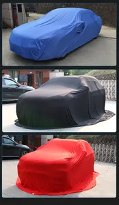 Cubiertas de coche todo en uno, cubierta de coche de alta elasticidad, elástica e impermeable, para todo tipo de clima para automóviles