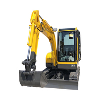 Mini pelle Portable, roulement pivotant, livraison gratuite, petit excavateur
