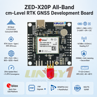 Module GNSS haute précision toutes fréquences ZED-X20P ZED-X20P-00B-00 avec SM-A et USB C, carte récepteur GNSS InCase PIN