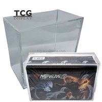 Boîte de protection transparente en acrylique pour cartes Magic The Gathering (MTG) - Vente chaude de la fabrique TCG - Boîte de boosters et de jeux Magic