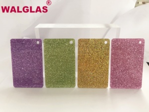 Paillettes, nacrées, feuille d'acrylique/plexiglas en fonte miroir, <span class=keywords><strong>verre</strong></span> de couleurs mélangées pour la décoration, personnalisation personnelle, découpe laser - Product Image 2