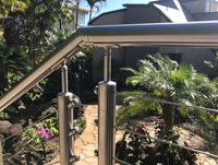 Support de main courante en acier inoxydable pour escalier et balcon, accessoires de fixation de main courante