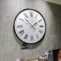 Jam Dinding Luar Ruangan Angka Romawi Modern 90CM Langsung Dari Pabrik Dropshipping DDP