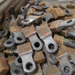 Tête de marteau de concasseur en alliage d'acier OEM pour l'exploitation minière, pièces de concasseur à marteaux, battages de broyeur à marteaux, moulage disponible à la vente - Product Image 6