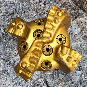 Broca PDC de Repuesto con Tres Alas y 4 Cuchillas de 250 mm, 200 mm, 203 mm para Perforación de Pozos Profundos en <span class=keywords><strong>Roca</strong></span> - Product Image 1