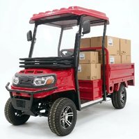 Nouvelle Voiturette de Golf Électrique Tout-Terrain Mini 4 Roues 2026 avec Moteur 60V 1800W et Autonomie de 50-70km pour la Logistique Industrielle