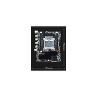 Motherboard komputer desktop baru, PCB enam lapisan sejati, kompatibel dengan memori DDR4, kompatibel dengan motherboard memori E5 2680 V3V4 X99-M D4