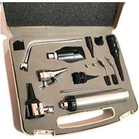 Kit de diagnostic vétérinaire ORL Surtechs, ophtalmoscope LED, otoscope, ensemble de 12 instruments, fonctionnement manuel, certifié CE classe I