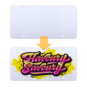 <span class=keywords><strong>2023</strong></span> Auplex gran oferta al por mayor matrícula personalizada Logo matrícula aluminio DIY matrícula - Product Image 5