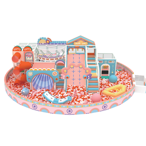 Château coquin sur le thème des couleurs douces <span class=keywords><strong>Aire</strong></span> de <span class=keywords><strong>jeux</strong></span> pour enfants Centre de <span class=keywords><strong>jeux</strong></span> intérieur Petite <span class=keywords><strong>aire</strong></span> de <span class=keywords><strong>jeux</strong></span> intérieure <span class=keywords><strong>avec</strong></span> <span class=keywords><strong>toboggan</strong></span> Ball Pit Balls - Product Image 5