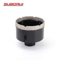 SUBORUI M14 6mm-120mm Foret à noyau de diamant Brasé Sous Vide Carrelage Dry Hole Saw Cutter pour Marbre Béton Personnalisé OEM Support