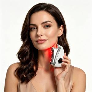 Outil de massage facial <span class=keywords><strong>électrique</strong></span> OEM ODM Gua Sha à micro-courant pour le cou et le visage, instrument de raclage facial Gua Sha pour les soins quotidiens du visage - Product Image 1
