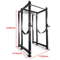 TOPKO Rack de musculation multifonctionnel type Stile pour squats profonds, presse à banc et machine Smith