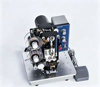 Machine de codage semi-automatique électrique 241B à ruban couleur pour l'impression de la date de péremption et des lots sur film plastique, sacs et pochettes