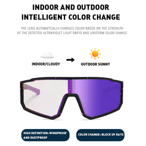 <span class=keywords><strong>Lunettes</strong></span> <span class=keywords><strong>de</strong></span> <span class=keywords><strong>soleil</strong></span> <span class=keywords><strong>photochromiques</strong></span> surdimensionnées personnalisées pour hommes et femmes, <span class=keywords><strong>lunettes</strong></span> <span class=keywords><strong>de</strong></span> baseball, course à pied, golf, cyclisme, changement <span class=keywords><strong>de</strong></span> couleur, <span class=keywords><strong>lunettes</strong></span> <span class=keywords><strong>de</strong></span> <span class=keywords><strong>soleil</strong></span> <span class=keywords><strong>de</strong></span> sport - Product Image 2