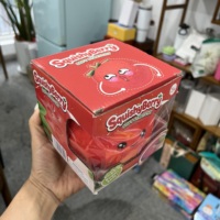 Mainan Squishy Stroberi Realistis dari Gudang AS, Slow Rising, Jumbo, Pereda Stres, Mainan Remas Squishy untuk Menghilangkan Stres