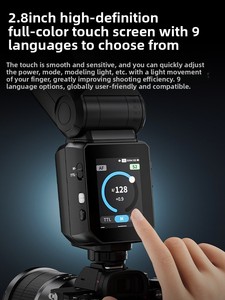 แฟลช <span class=keywords><strong>Z3</strong></span> Neewer ใช้ได้กับกล้อง Canon, <span class=keywords><strong>Nikon</strong></span>, Fujifilm และ Sony Hot Shoe; แฟลชบนกล้องความเร็วสูง TTL - Product Image 3