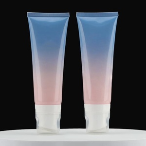 Tube cosmétique vide personnalisable de 15g avec tête de brosse en silicone et capuchon en acrylique, emballage souple pour soins de la peau, vente en gros - Product Image 4