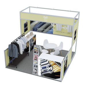 Custom 10 * 10ft Modulaire Spanning Achtergrond Display Rek Aluminium Frame Kleding Stand Voor Beurs Tentoonstelling - Product Image 1