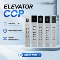 Panneau COP/LOP d'ascenseur en acier inoxydable OEM avec bouton d'appel pour ascenseur
