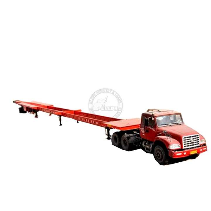 Bulkier Frame 2024 flatbed bulk frame full semi trailer twist lock| Alibaba.com