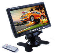 Moniteur de voiture OEM industriel 7 pouces 9 pouces 12V, écran LCD LED, écran de voiture, mise en miroir de l'écran, support de siège arrière rotatif, caméra de recul