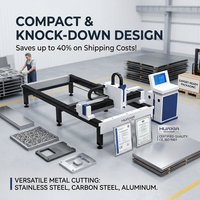 Machine de découpe laser à fibre CNC détachable 1500W-3000W, tête de découpe à mise au point automatique, livraison économique
