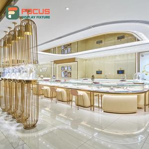 Mostrador de Exhibición de Joyería de Alta Visibilidad con Marco Metálico para Tiendas de Marca - Product Image 6