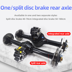 Bộ lắp ráp trục sau xe ba bánh điện tích hợp phanh đĩa, hệ thống truyền động mô tơ, bộ phận cải tiến hoàn chỉnh 48-60v1200w - Product Image 4