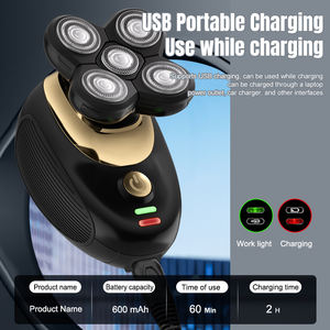 Nueva <span class=keywords><strong>Afeitadora</strong></span> Eléctrica Resuxi WD-6280 para Hombre, Estilo Opcional de Afeitado al Ras de 0 mm, Removedor de Vello, Resistente al Agua, Nivel 4, Cortadora de Pelo - Product Image 5