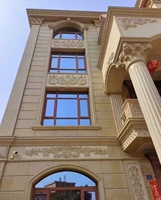 Panneaux de revêtement mural extérieur en granit naturel sablé, modernes et durables, avec garantie d'un an