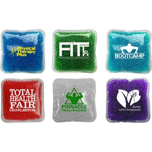 Vessies de glace en gel chaud et froid réutilisables carrées avec logo personnalisé vente en gros pour glacières - Product Image 3