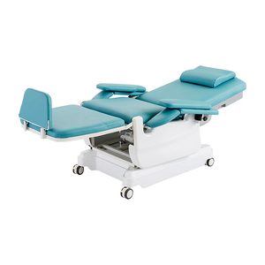 Silla Multifuncional y Cómoda para Pacientes, Eléctrica, para Toma de Muestras de Sangre, Hemodiálisis y Diálisis, con Soporte para Infusión - Product Image 2