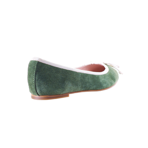 <span class=keywords><strong>Ballerine</strong></span> in <span class=keywords><strong>Camoscio</strong></span> con Fiocco (Verde) - Product Image 4