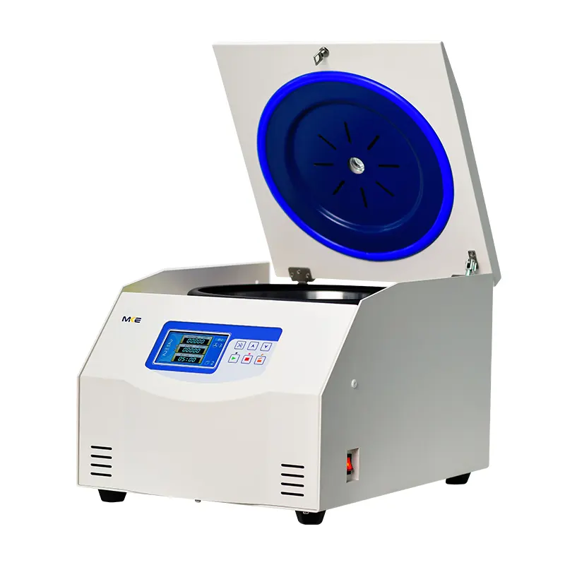 Centrífuga Automática de Baixa Velocidade do Tabletop 6000r/min Bancada superior Tubo Plasma Sanguíneo Laboratório Centrífuga Separando a Máquina