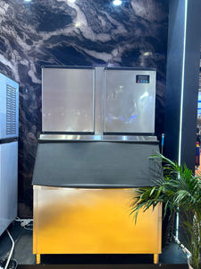 Machine à glaçons commerciale 1 tonne 24 heures, machine à glaçons automatique pour hôtel, restaurant - Product Image 5