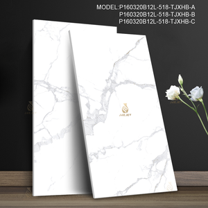 Popular Loseta de Porcelana de Piedra Artificial de 12mm de Espesor 1600*3200 para Paredes Interiores, Losa de Piedra Sinterizada de Mármol Blanco para Encimeras - Product Image 4