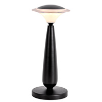 Nouvelle Lampe de Bureau LED Empire Null au Design Minimaliste et Luxueux, avec Protection Oculaire, Abat-jour en Métal, Contrôle Tactile et Intensité Réglable
