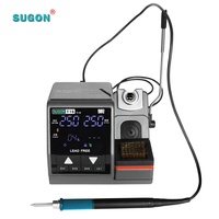 Sugon T16 הלחמה תחנת T12 ברזל טיפ LED תצוגה דיגיטלית 2 שניות חימום מהיר PCB BGA עיבוד חוזר תחנה