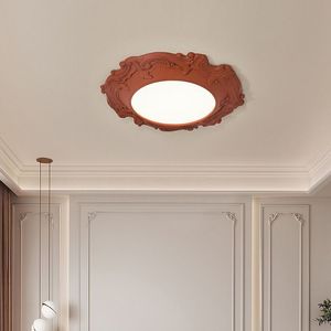 Plafonnier LED moderne minimaliste français 2023, style nordique, luminaire protecteur des yeux pour chambre principale et bureau - Product Image 5