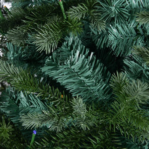 Pohon Natal Hibrida PE&PVC Hijau dengan Lampu Warna-warni 6 kaki, Model Baru 2025, Penjualan Langsung Pabrik, Kerucut Pinus Buatan - Product Image 5