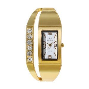 Elegante Reloj de Pulsera para Mujer, Brazalete Dorado, Reloj de Cuarzo, Joyería Minimalista, Regalo - Product Image 5