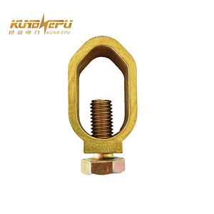 Abrazadera de Tierra Personalizada Kunb, Abrazadera en C de Cobre de 3/4\" para Sistemas de Puesta a Tierra Eléctrica - Product Image 4