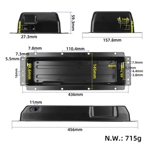 ฝาครอบแบตเตอรี่ Mi 6 Lite ของแท้ แข็งแรง ทนทาน ป้องกันฝุ่นและกันกระแทก อุปกรณ์เสริมช่องใส่แบตเตอรี่ - Product Image 2