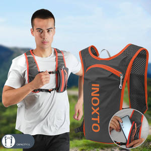 Chaleco Deportivo con Mochila, Correas de Hombro Ajustables, Multifuncional, para Ciclismo, Senderismo, Deportes al Aire Libre, Viajes - Product Image 3