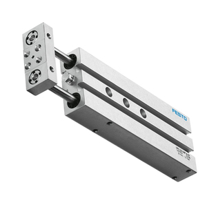 Cilindro Neumático de Doble Eje y Doble Acción de la Serie DPZ Original, Cilindro de Doble Varilla con Guía GF KF, Alta Resistencia a la Torsión - Product Image 2