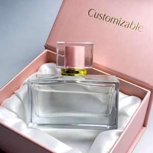 Bottiglia di Profumo Satinata da 50ml 100ml, Flaconi in Vetro Personalizzati <span class=keywords><strong>per</strong></span> Donne, Bottiglia di Profumo Quadrata - Product Image 4