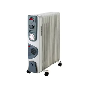 2024 2500W 11fins Oil Room Radiator Heater Freestanding Heater Thermal Portable Cheap Oil Heater