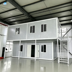 บ้านสำเร็จรูปแบบแพ็คสำเร็จจากโรงงานขายส่ง สำหรับที่อยู่อาศัยครอบครัว หอพัก บ้านแบบโมดูลาร์เคลื่อนย้ายได้ - Product Image 2