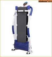 HSM Portable Mini Fitness Walker Tapis de course pliable et léger électrique avec écran LCD et clé de sécurité pour l'entraînement de marche en forme de corps